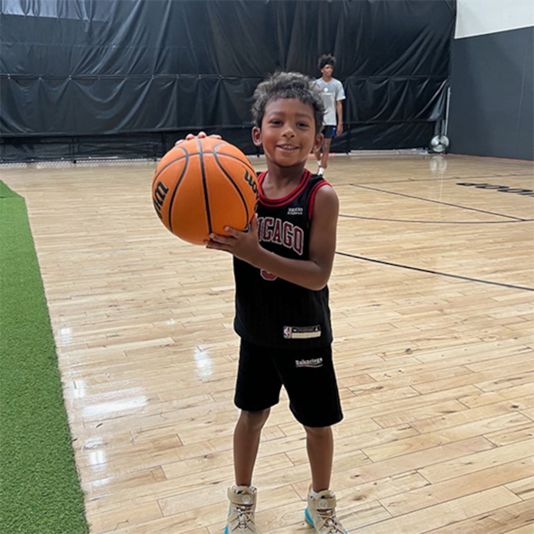 Tristan Thompson Shows Off Son Prince’s Basketball Skills